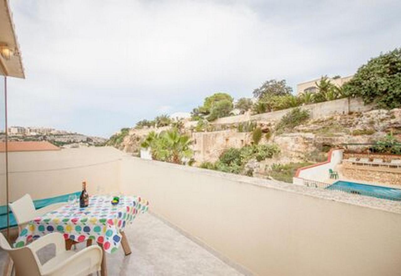 Pool And Sea Merill Apartments - Happy Rentals Mellieħa Exteriör bild