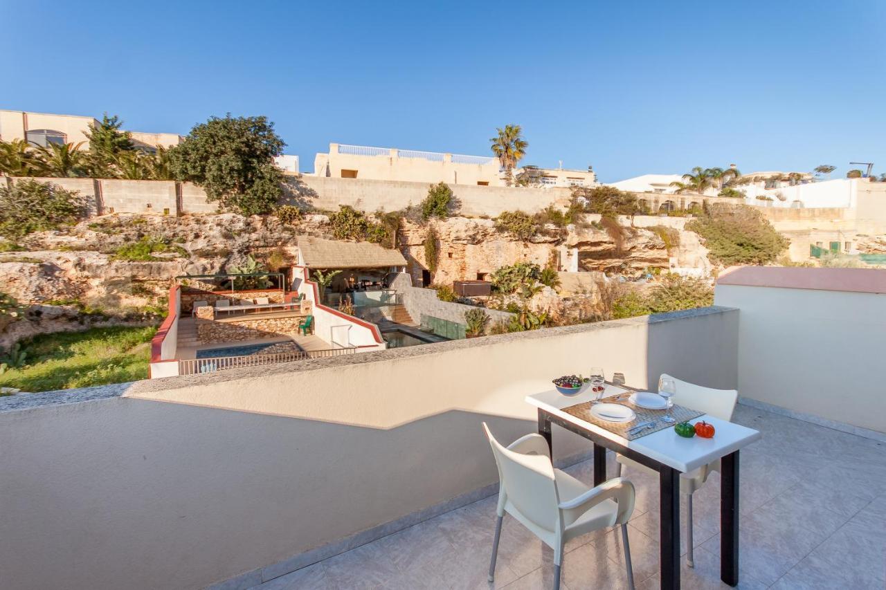Pool And Sea Merill Apartments - Happy Rentals Mellieħa Exteriör bild