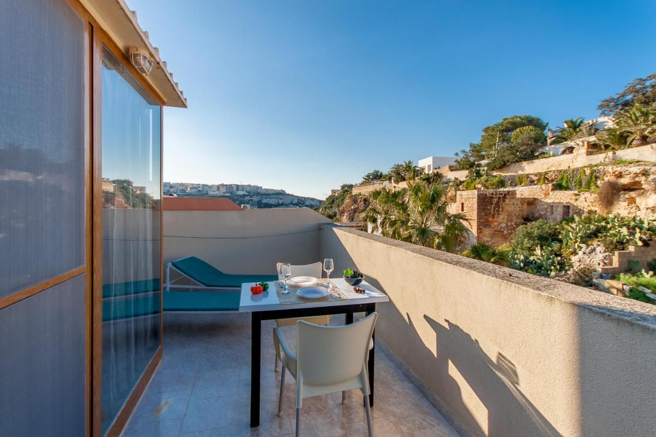 Pool And Sea Merill Apartments - Happy Rentals Mellieħa Exteriör bild
